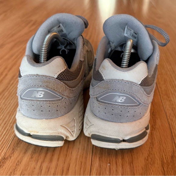 New Balance Gray and White Sneakers - Picture 10 of 16